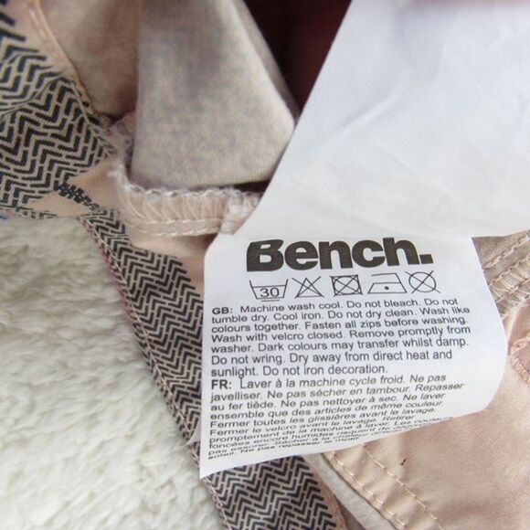 Bench. BBQ Stripe Active Jacket Womens XS Colorful Hidden Hood Outdoors Light - Picture 10 of 16